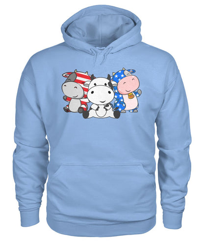 Cow USA  - funny design unisex  t-shirt , Hoodies