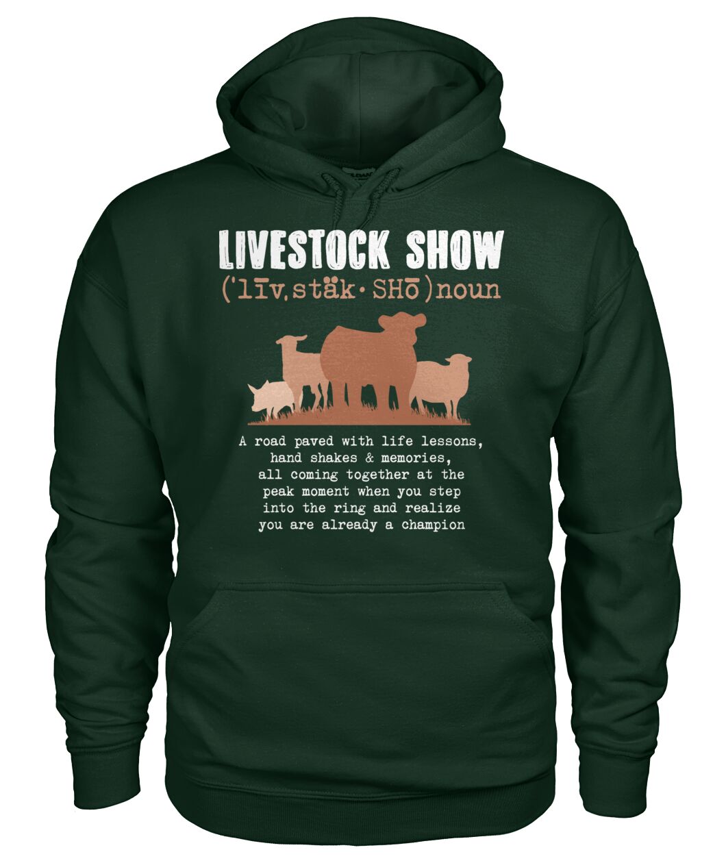 Livestock show - Men's and Women's t-shirt , Vneck, Hoodies - myfunfarm - clothing acceessories shoes for cow lovers, pig, horse, cat, sheep, dog, chicken, goat farmer