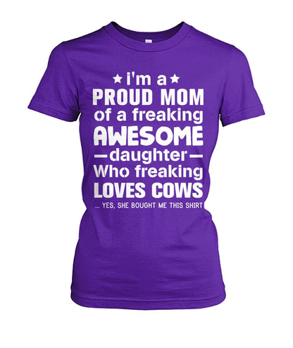 i'm a proud mom of a freaking awesome daughter who loves cows - myfunfarm