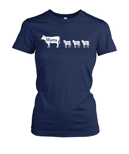 Custom name - Personalized Mama Cow unisex  t-shirt , Hoodies