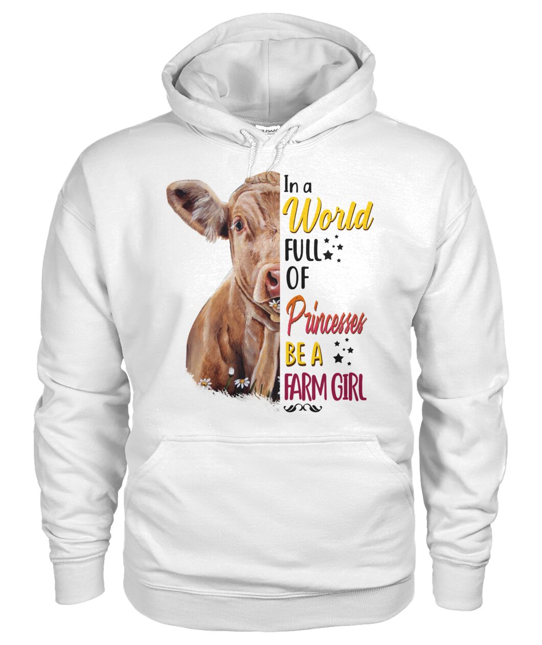 Be a farm girl - Unisex t-shirt , Hoodies - myfunfarm