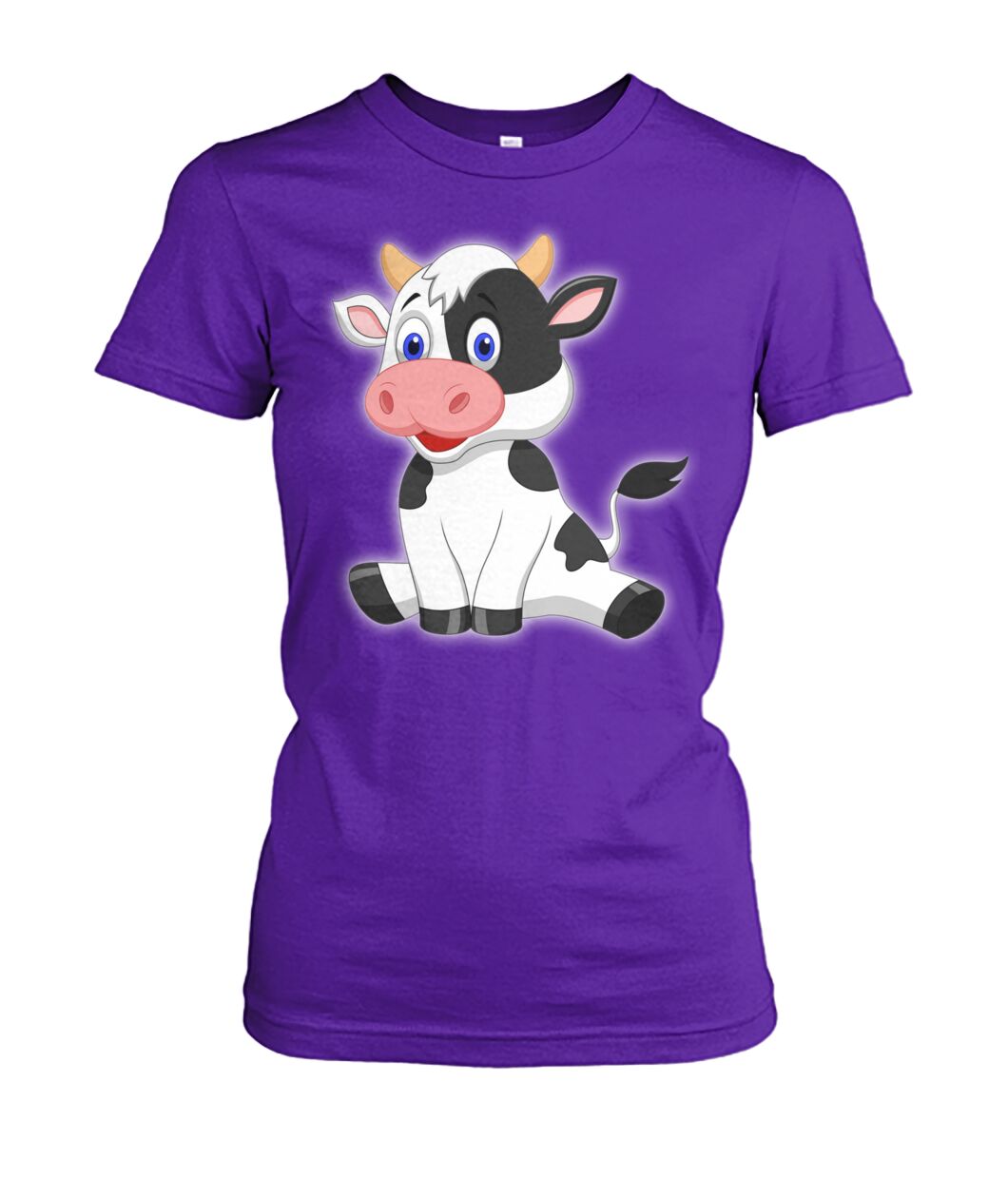 Cute cow  - Men's and Women's t-shirt , Vneck, Hoodies - myfunfarm - clothing acceessories shoes for cow lovers, pig, horse, cat, sheep, dog, chicken, goat farmer