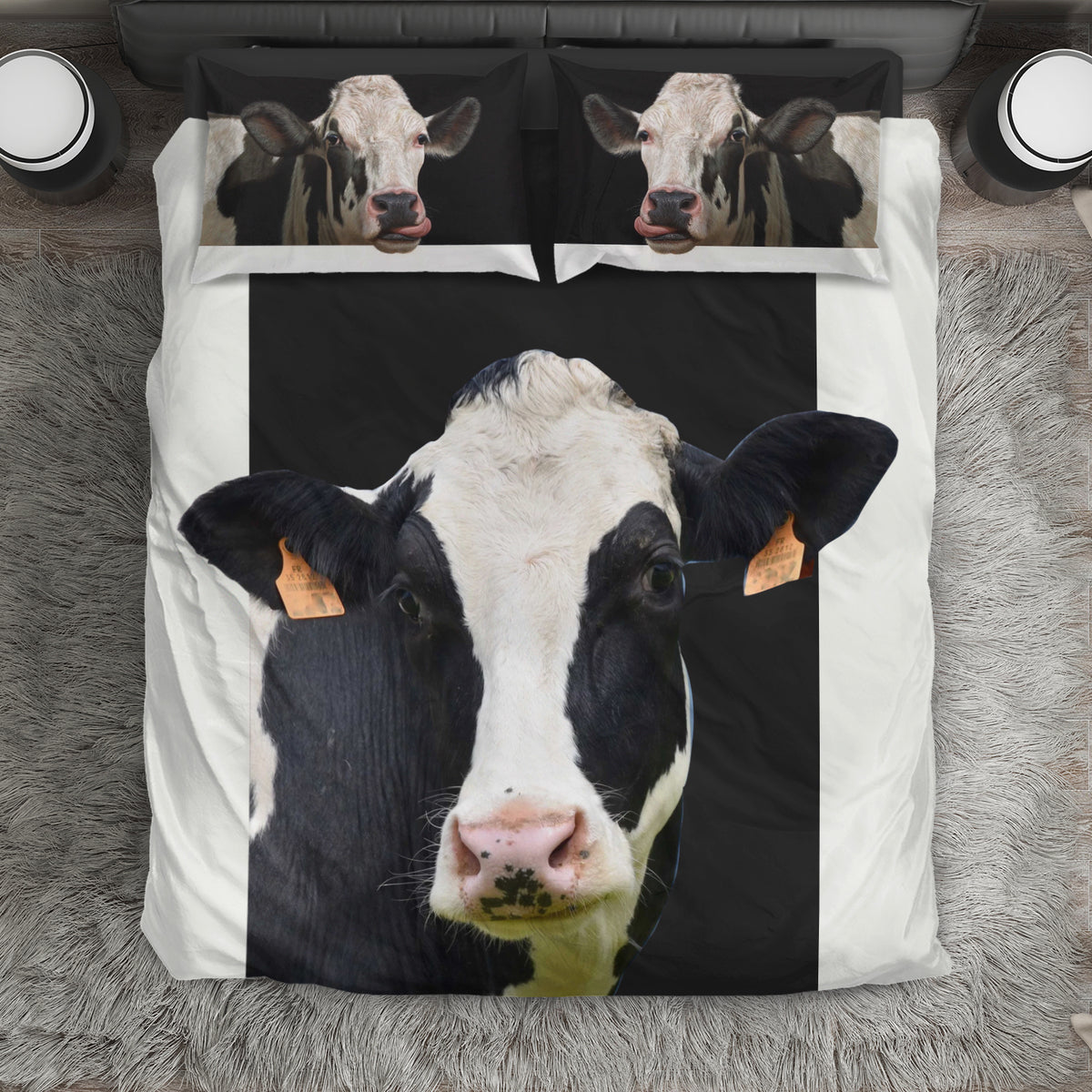 Funny design cow cute print Bedding set – myfunfarm