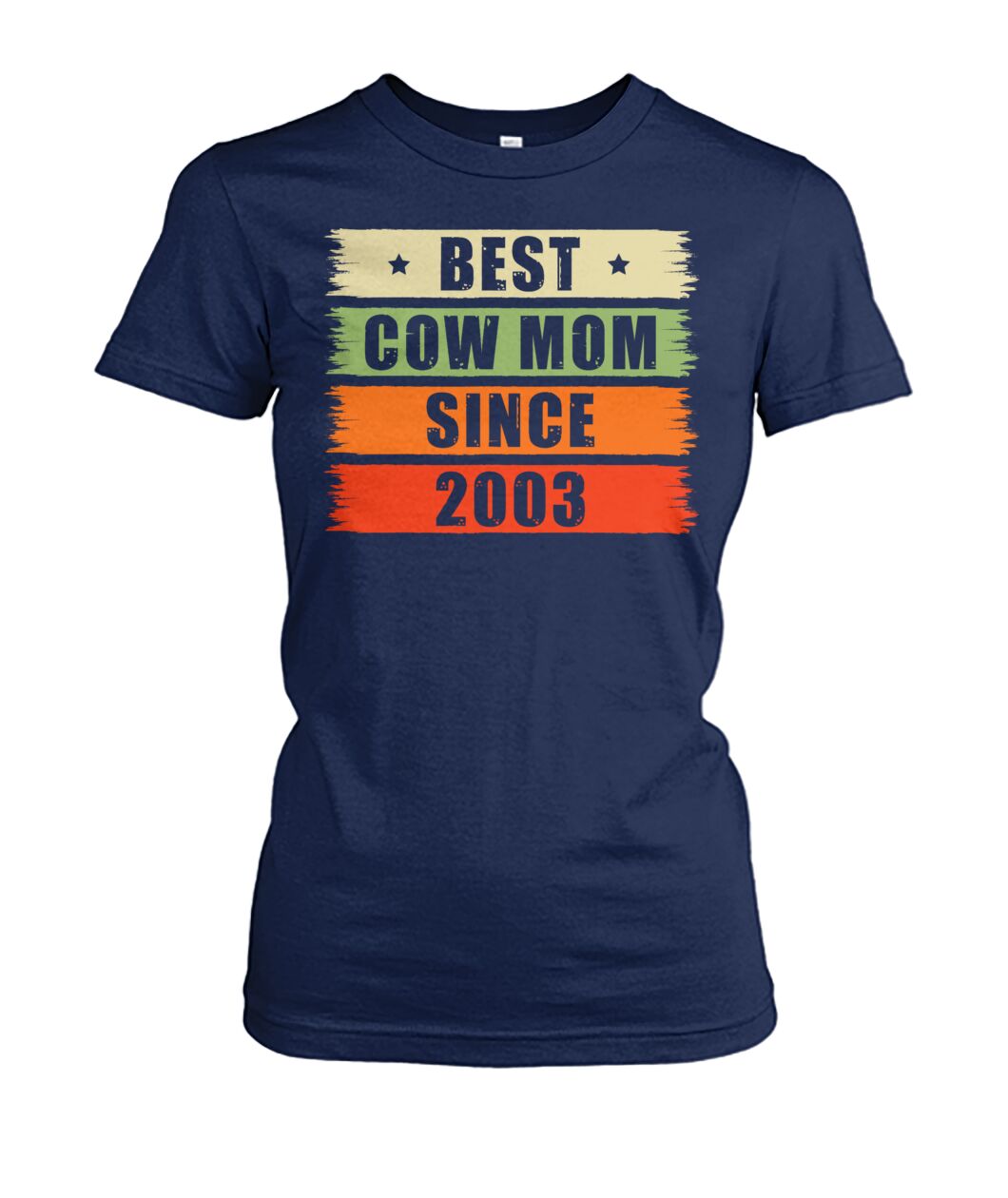 Best cow mom since - custom year
