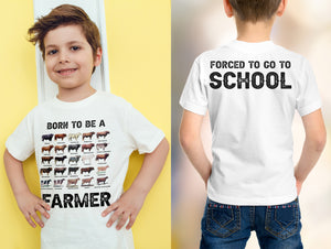 Born to be a farmer - Kid T-shirt