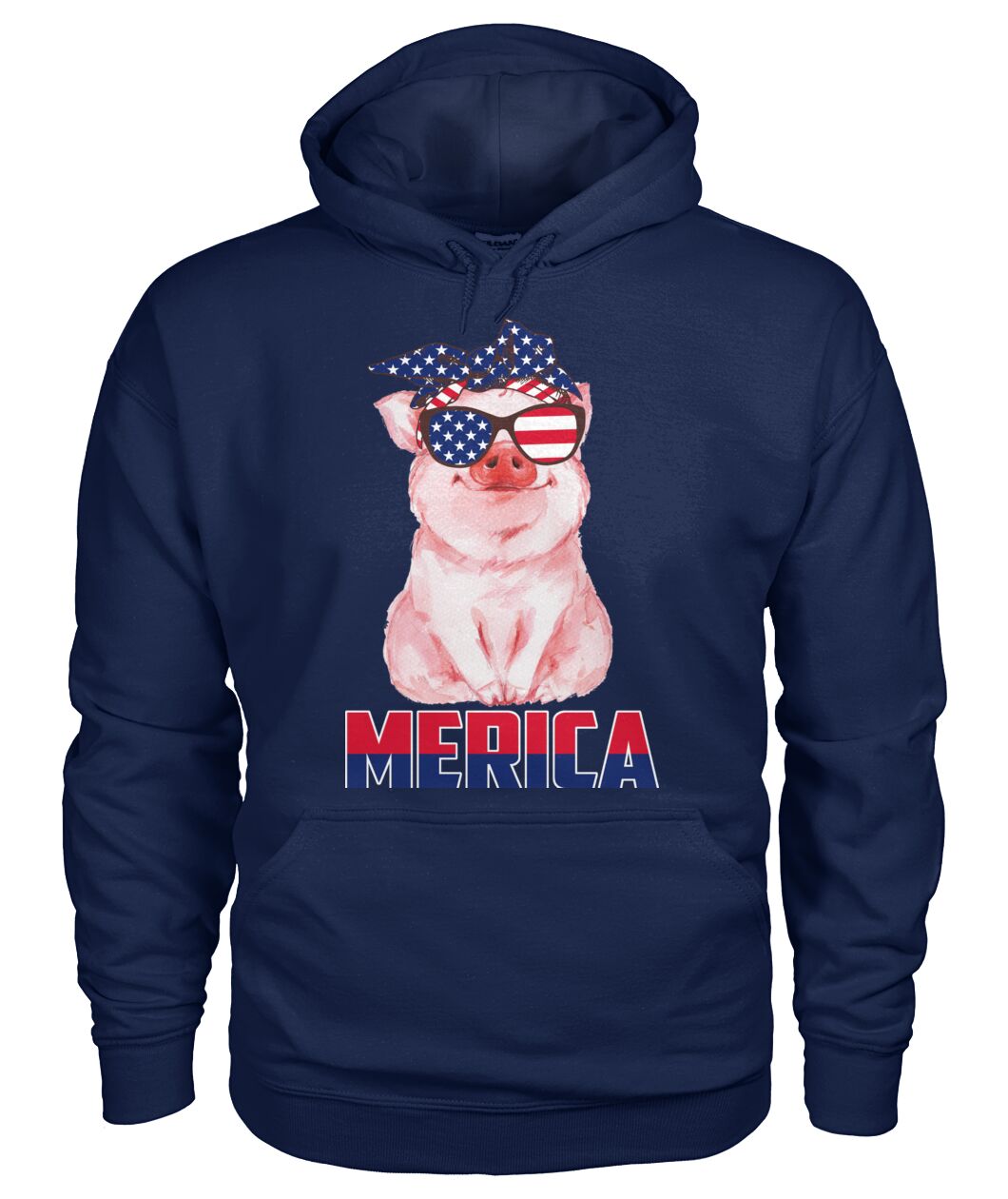 Love pig love america  - Men's and Women's t-shirt , Vneck, Hoodies - myfunfarm - clothing acceessories shoes for cow lovers, pig, horse, cat, sheep, dog, chicken, goat farmer