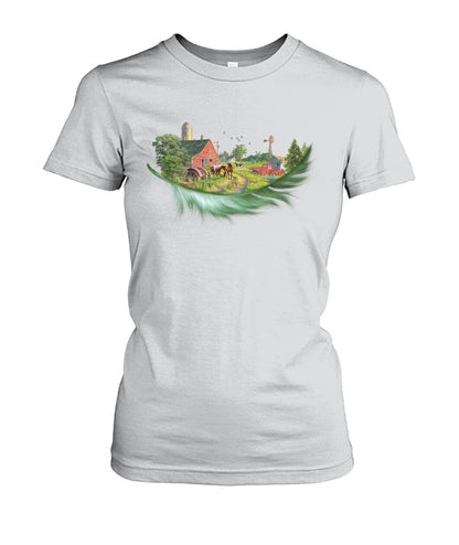 We Love Farm Life - funny design unisex  t-shirt , Hoodies
