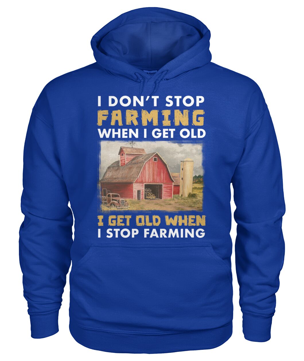 I don't stop farming - unisex  t-shirt , Hoodies - myfunfarm