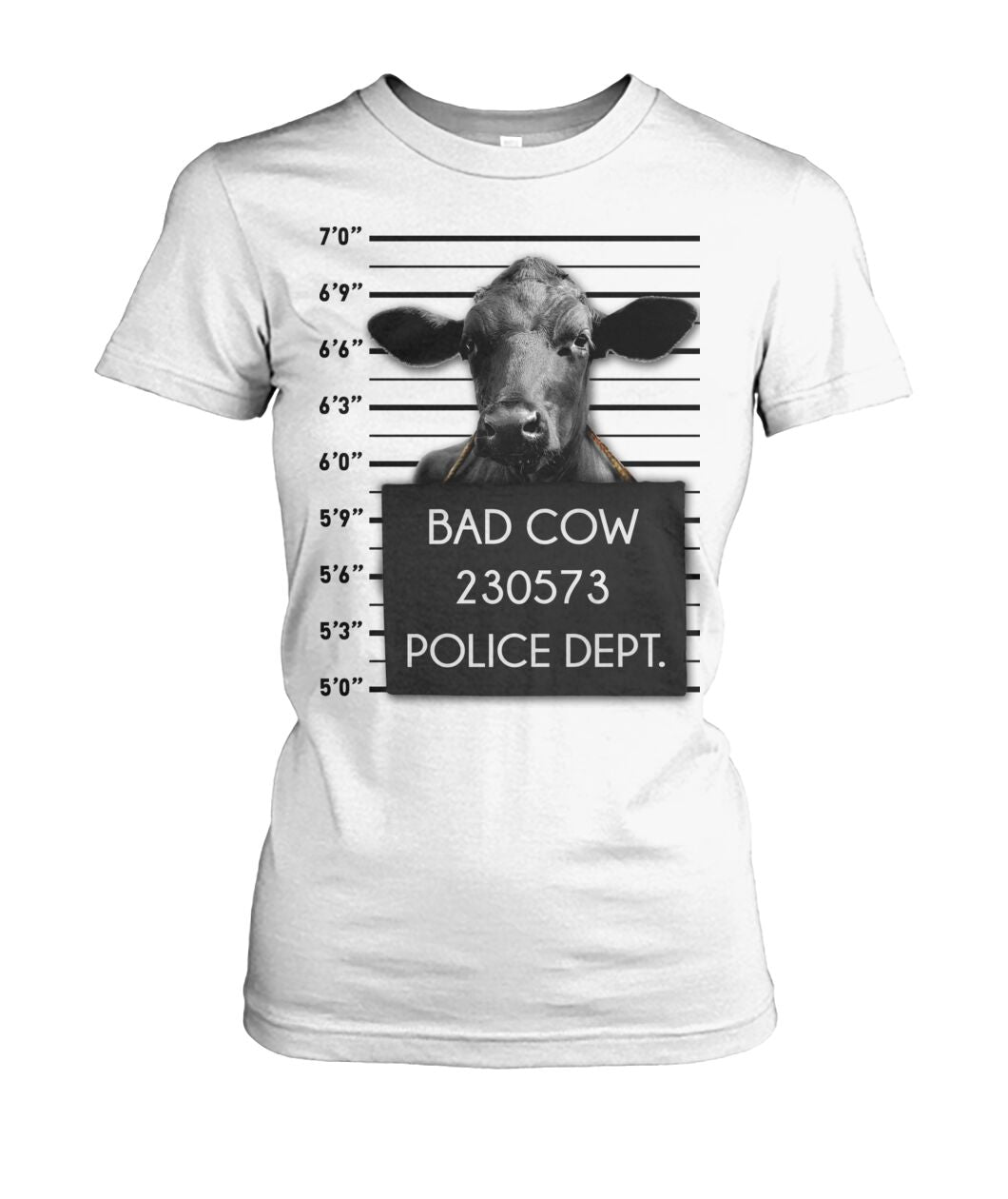 Bad cow - Men's and Women's t-shirt , Vneck, Hoodies - myfunfarm - clothing acceessories shoes for cow lovers, pig, horse, cat, sheep, dog, chicken, goat farmer