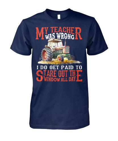My teacher was wrong - t-shirt and Hoodies - myfunfarm