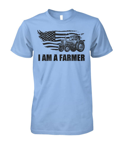 i am a farmer - unisex  t-shirt , Hoodies - Valentine - myfunfarm