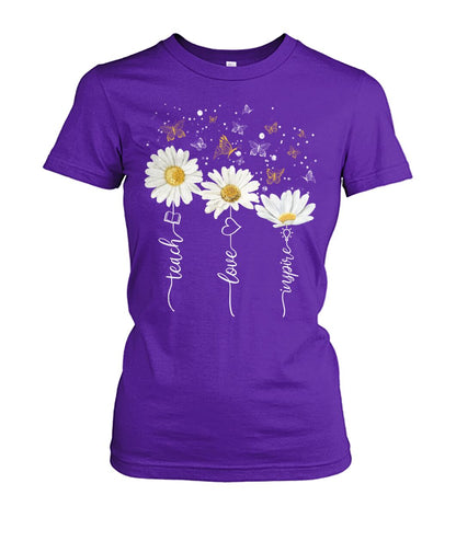 Teach love Inspire - unisex  t-shirt , Hoodies