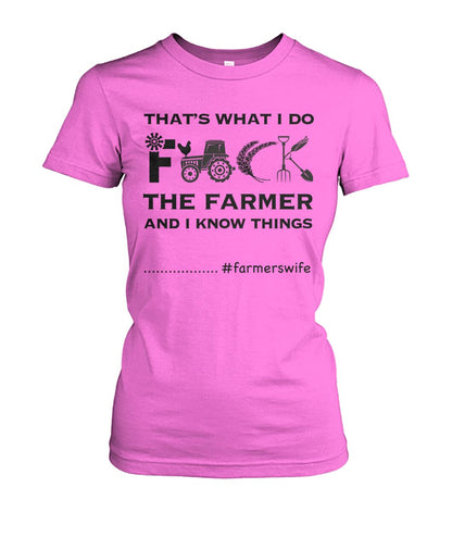 That's what i do  - farmerswife - funny design unisex  t-shirt , Hoodies