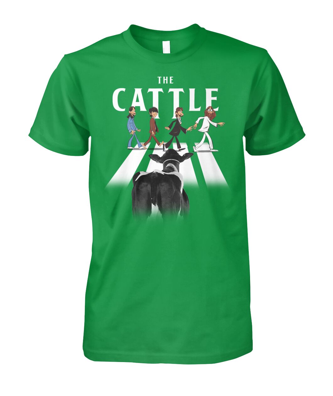 The Cattle and The Beatles   - Men's and Women's t-shirt , Hoodies - myfunfarm