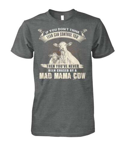 Mad mama cow   - Men's and Women's t-shirt , Vneck, Hoodies - myfunfarm - clothing acceessories shoes for cow lovers, pig, horse, cat, sheep, dog, chicken, goat farmer