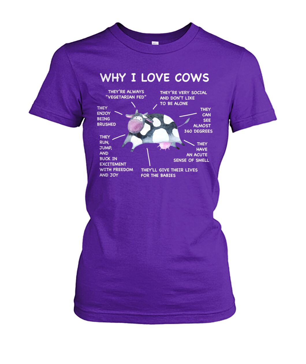 Why i love cows - funny design unisex  t-shirt , Hoodies