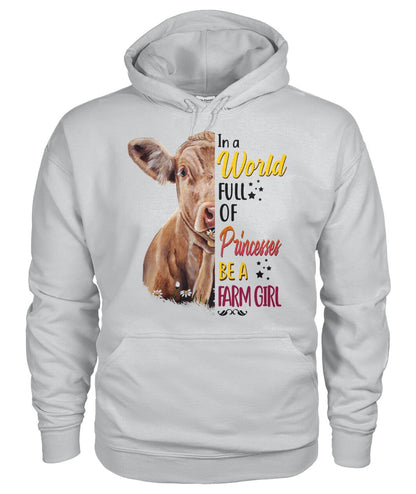 Be a farm girl - Unisex t-shirt , Hoodies - myfunfarm