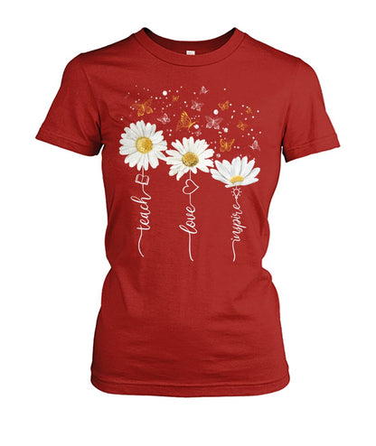 Teach love Inspire - unisex  t-shirt , Hoodies