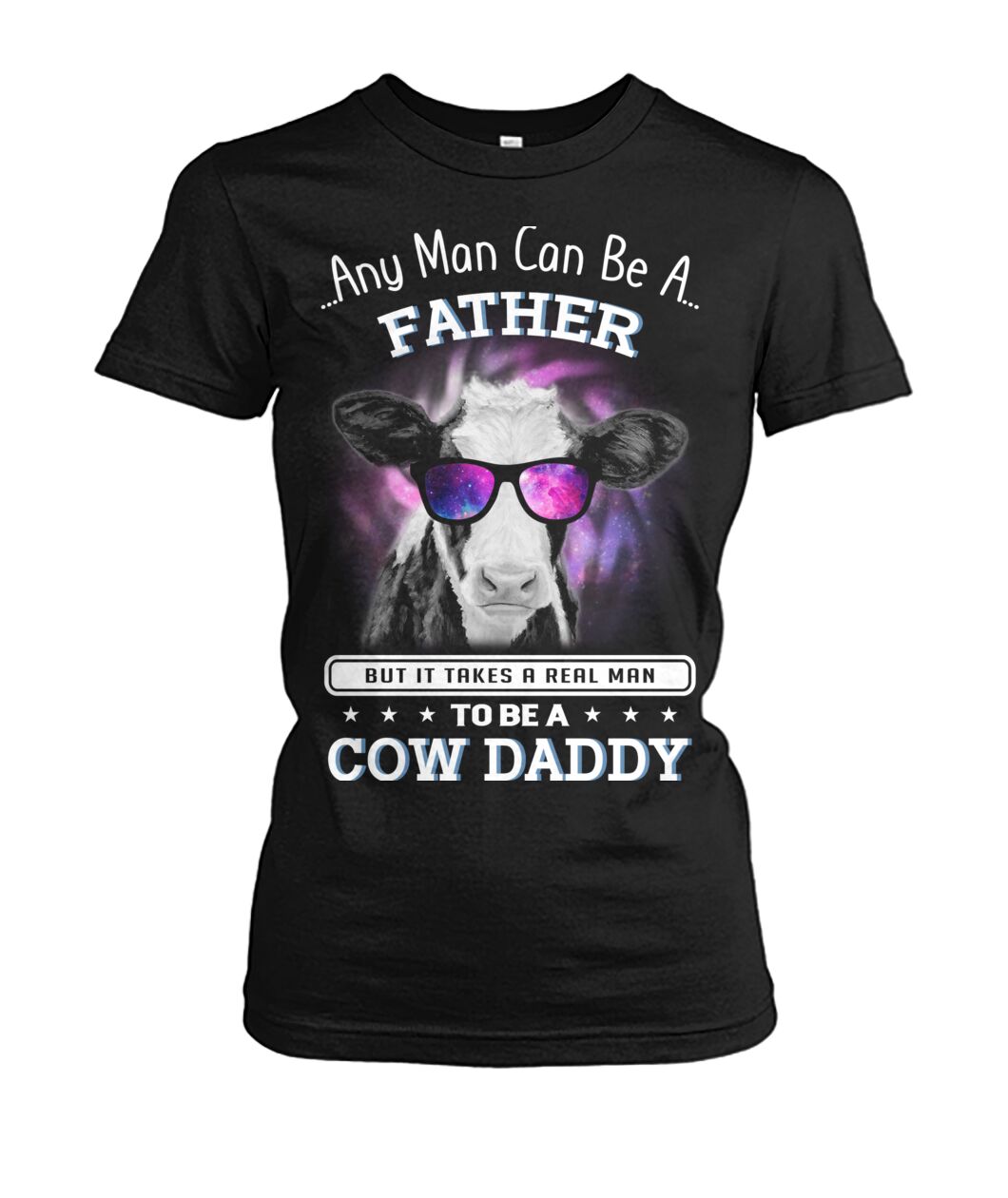 COW DADDY - Men's and Women's t-shirt , Vneck, Hoodies - myfunfarm - clothing acceessories shoes for cow lovers, pig, horse, cat, sheep, dog, chicken, goat farmer