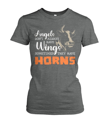Angels don't always have Wings sometimes they have Horns