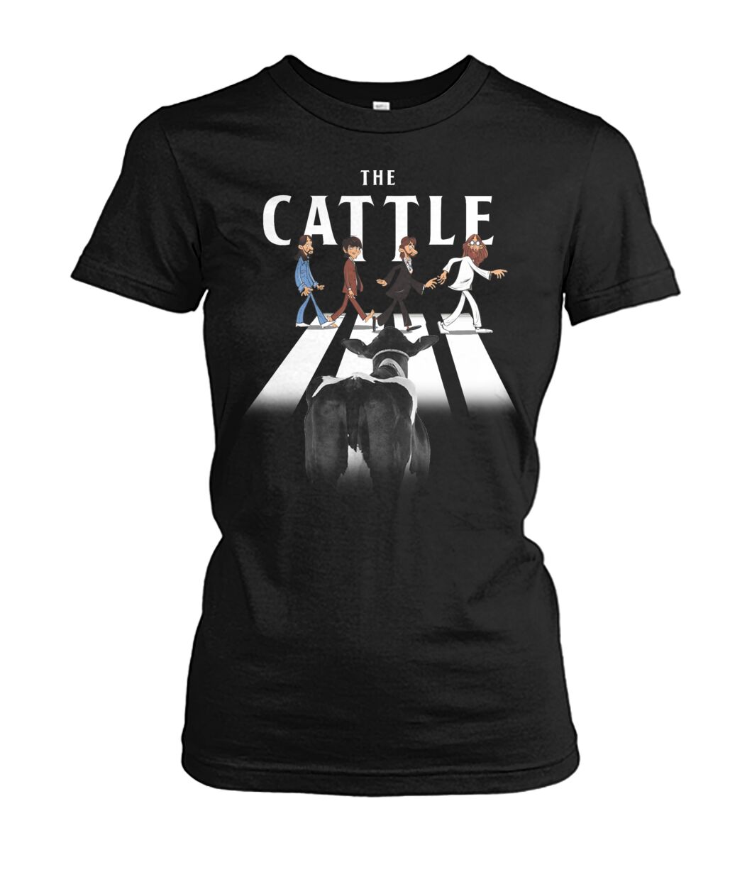 The Cattle and The Beatles   - Men's and Women's t-shirt , Hoodies - myfunfarm
