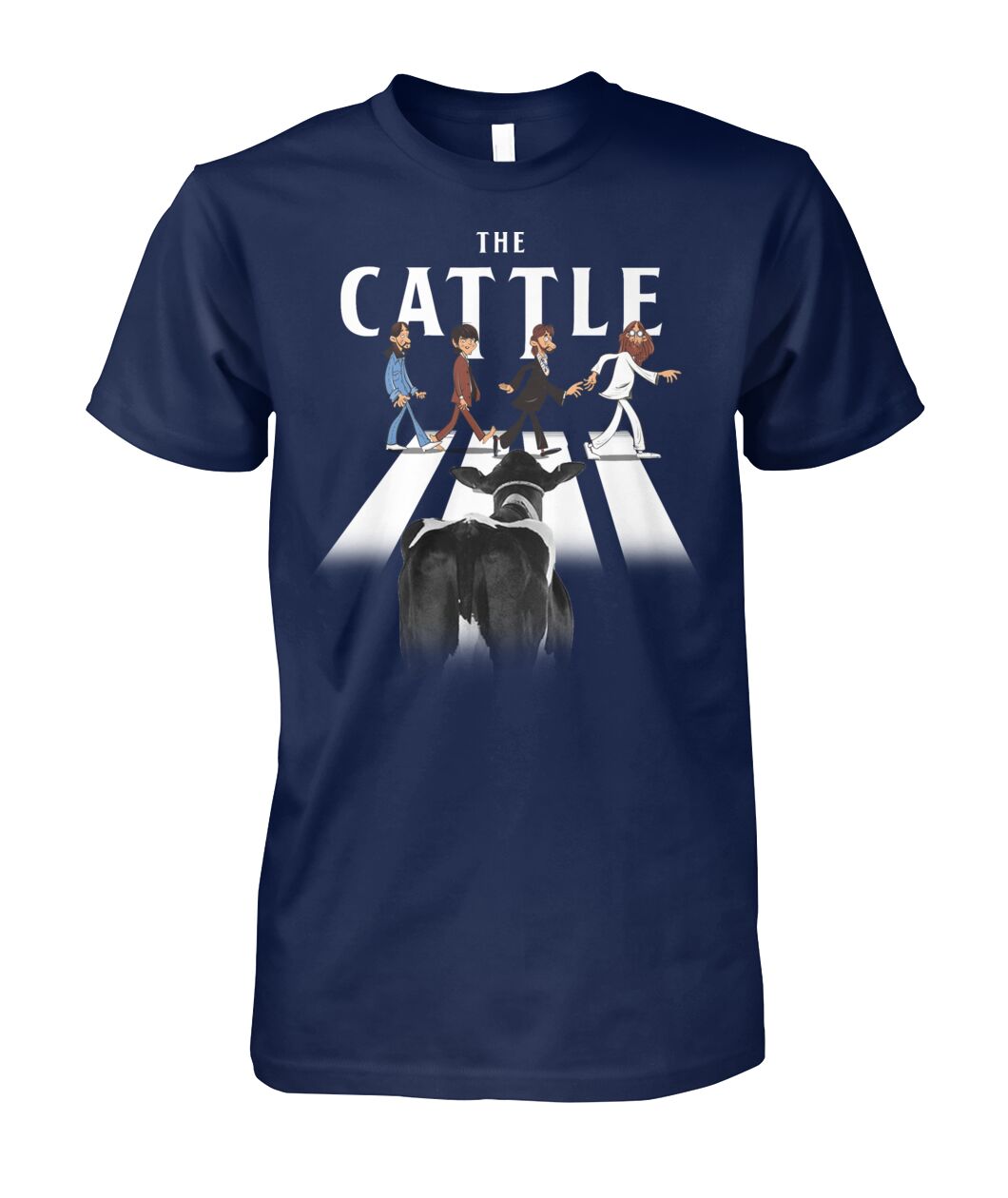 The Cattle and The Beatles   - Men's and Women's t-shirt , Hoodies - myfunfarm