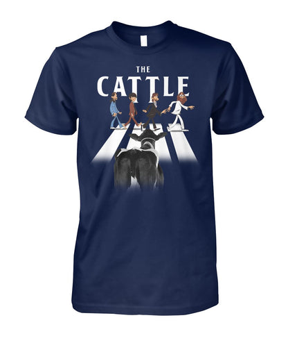 The Cattle and The Beatles   - Men's and Women's t-shirt , Hoodies - myfunfarm
