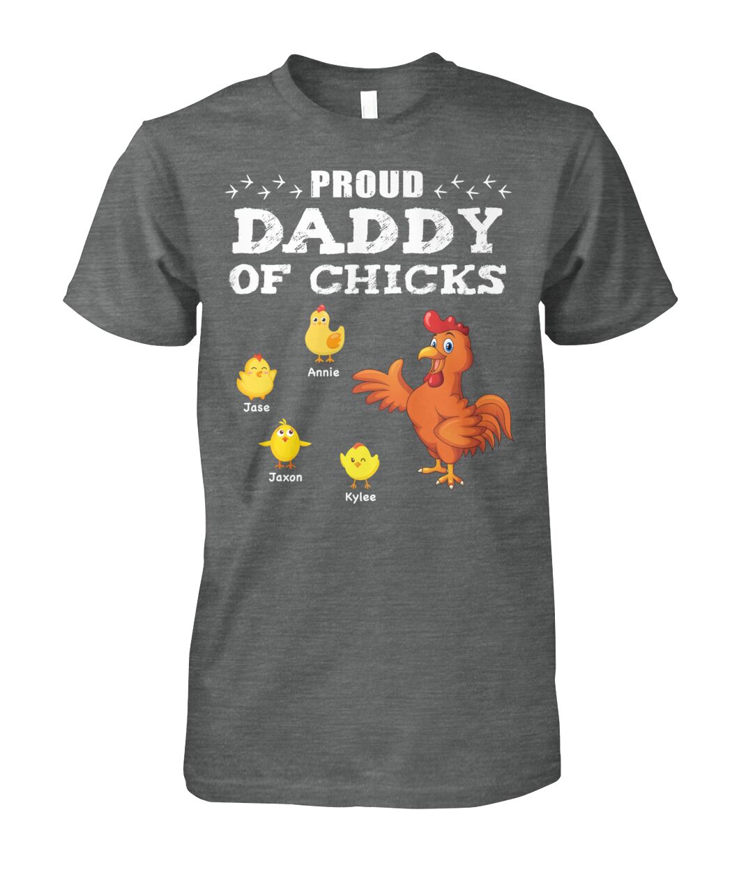Proud daddy of chicks -  t-shirt, hoodies Gift for Father's day