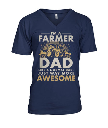 Im a farmer DAD- funny design unisex  t-shirt , Hoodies