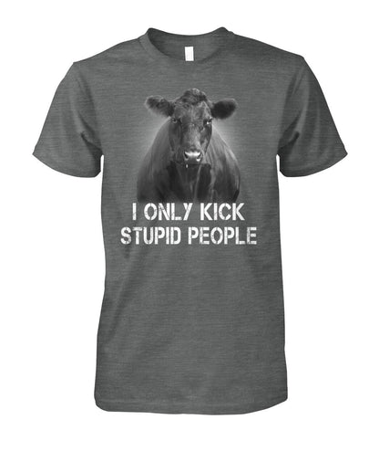 i only kick stupid people   - Men's and Women's t-shirt , Hoodies - myfunfarm