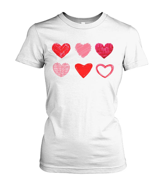 Heart  - unisex  t-shirt , Hoodies - Valentine
