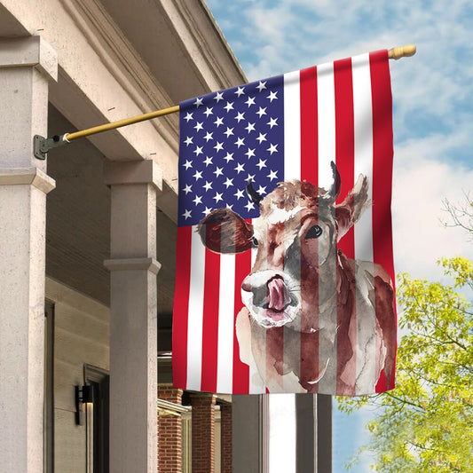 Flag cow print - USA