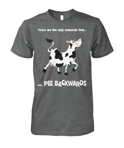 Cows are theonly mammals that..  - Men's and Women's t-shirt , Vneck, Hoodies - myfunfarm - clothing acceessories shoes for cow lovers, pig, horse, cat, sheep, dog, chicken, goat farmer