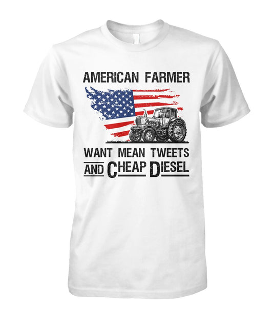 American Farmer want mean tweets and cheap diesel