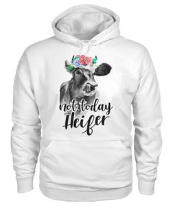 Not today Heifer - Men's and Women's t-shirt , Vneck, Hoodies - myfunfarm - clothing acceessories shoes for cow lovers, pig, horse, cat, sheep, dog, chicken, goat farmer