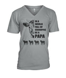 In a world full of Grandpas be a papa - funny design unisex  t-shirt , Hoodies