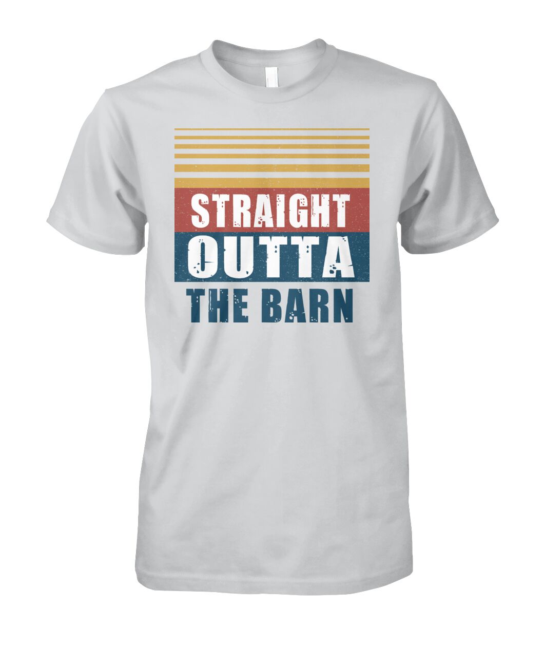 Straight outta the barn  - Men's and Women's t-shirt , Vneck, Hoodies - myfunfarm - clothing acceessories shoes for cow lovers, pig, horse, cat, sheep, dog, chicken, goat farmer