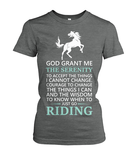 Just go ridding  - Men's and Women's t-shirt , Vneck, Hoodies - myfunfarm - clothing acceessories shoes for cow lovers, pig, horse, cat, sheep, dog, chicken, goat farmer
