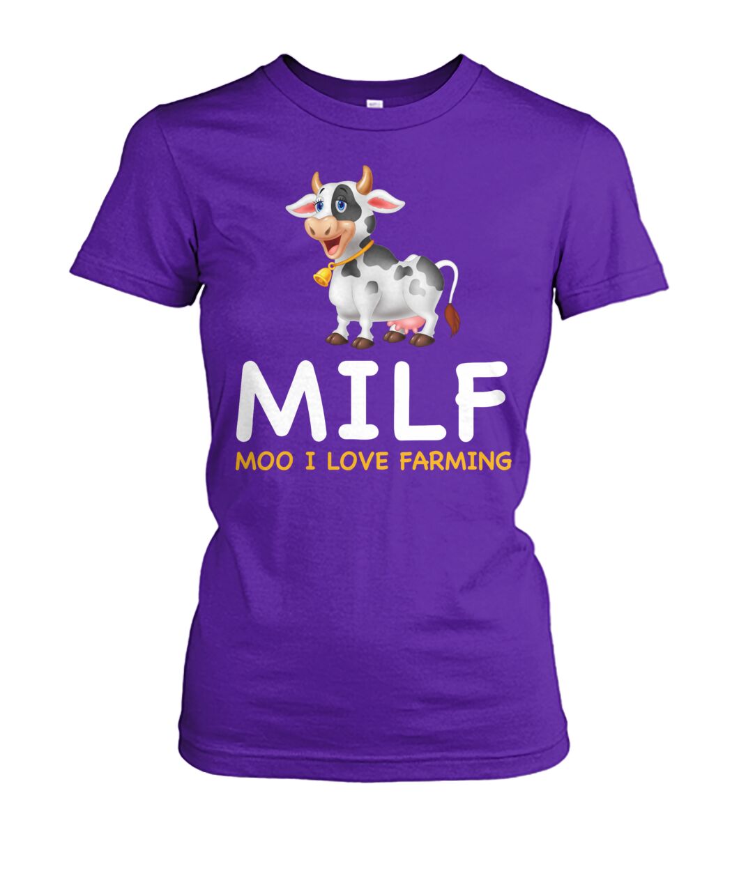 MILF - Moo i love farming - funny design unisex  t-shirt , Hoodies
