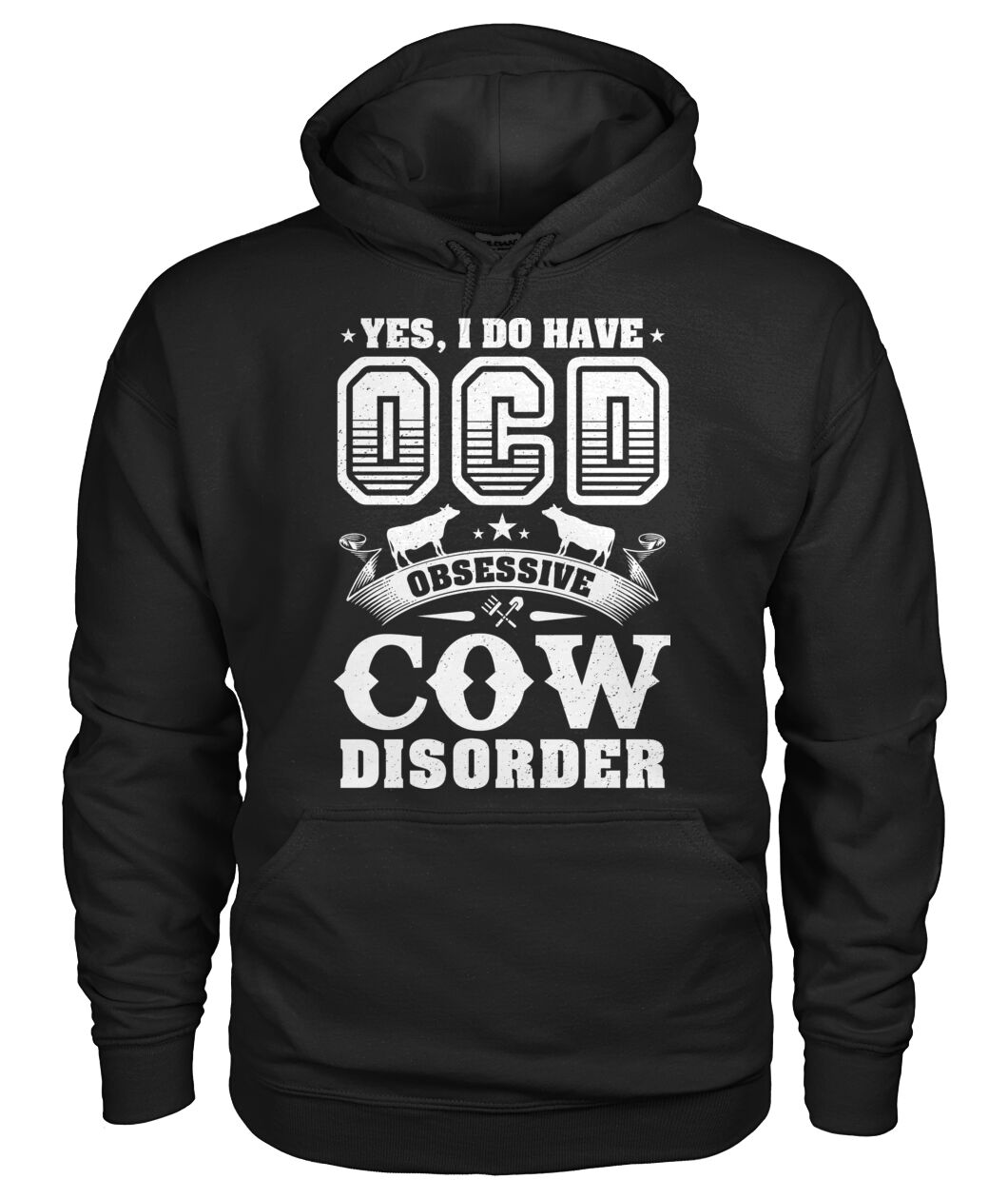 Yes i do have OCD - Men's and Women's t-shirt , Vneck, Hoodies - myfunfarm - clothing acceessories shoes for cow lovers, pig, horse, cat, sheep, dog, chicken, goat farmer