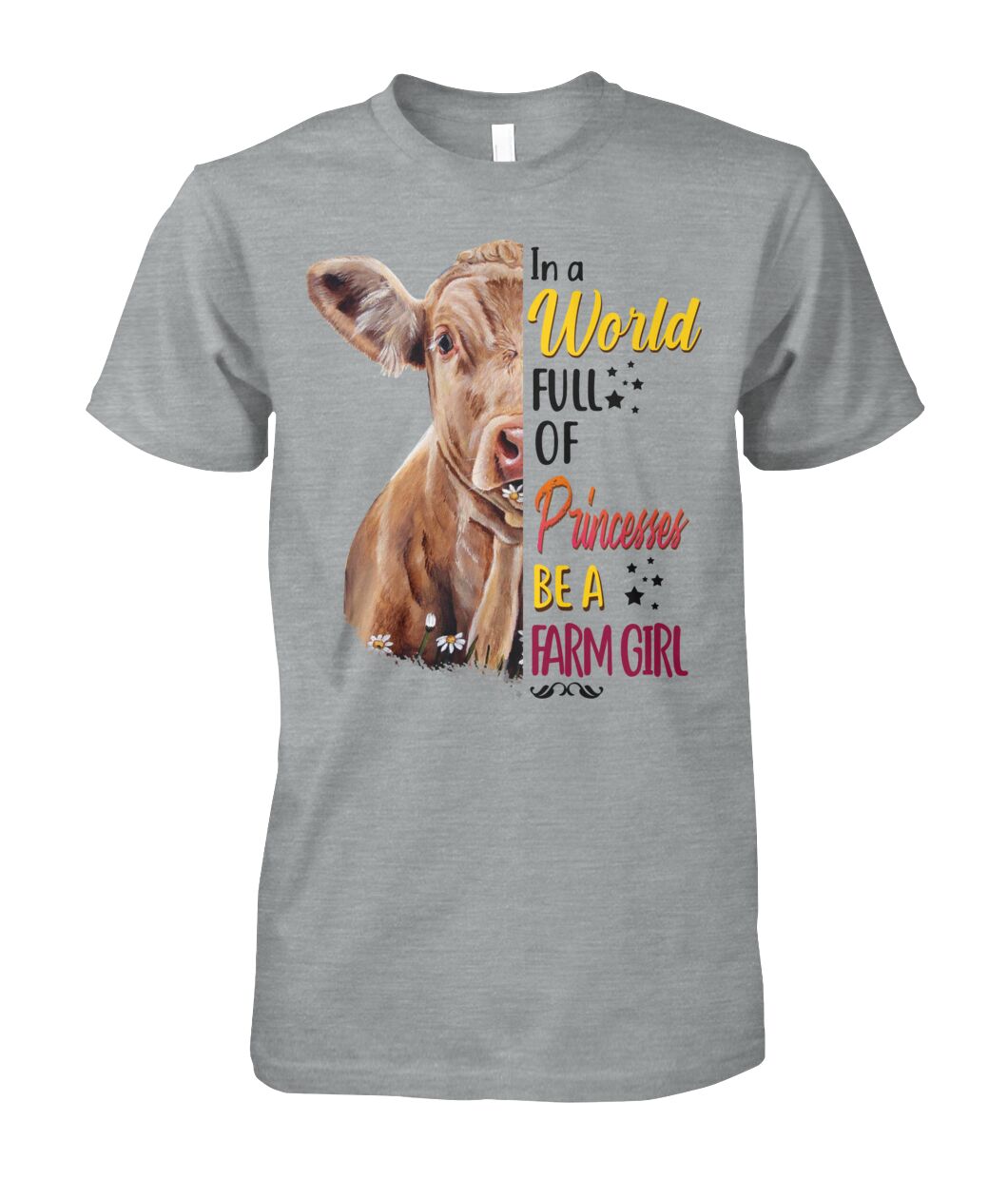 Be a farm girl - Unisex t-shirt , Hoodies - myfunfarm