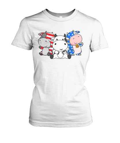 Cow USA  - funny design unisex  t-shirt , Hoodies
