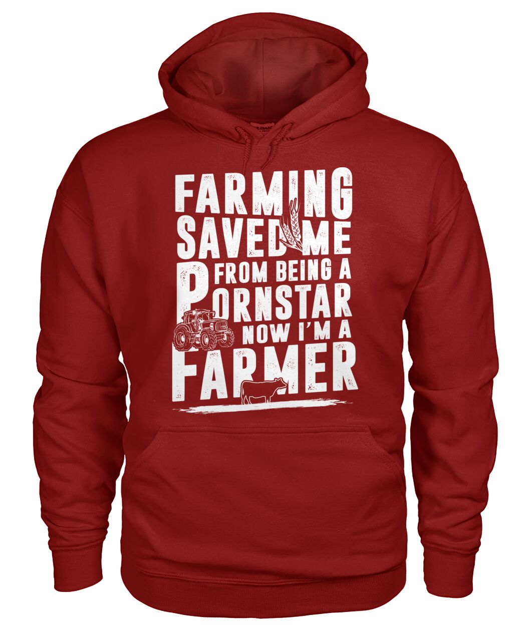 farming saved me  - Men's and Women's t-shirt , Vneck, Hoodies - myfunfarm