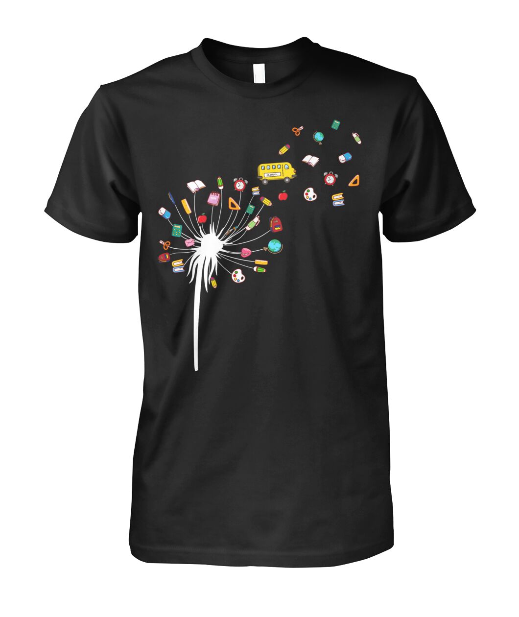 Dandelion Go to School - unisex  t-shirt , Hoodies - myfunfarm