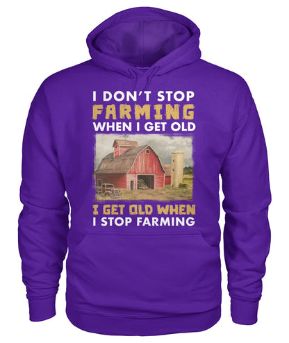 I don't stop farming - unisex  t-shirt , Hoodies - myfunfarm