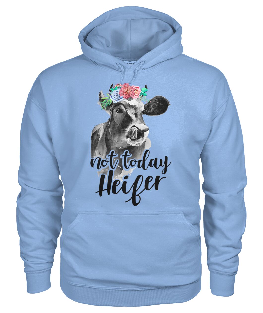 Not today Heifer - Men's and Women's t-shirt , Vneck, Hoodies - myfunfarm - clothing acceessories shoes for cow lovers, pig, horse, cat, sheep, dog, chicken, goat farmer
