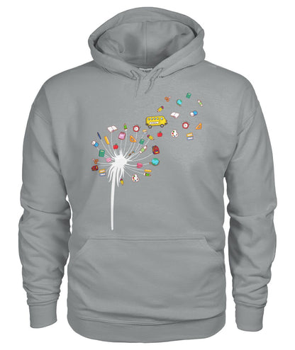 Dandelion Go to School - unisex  t-shirt , Hoodies - myfunfarm