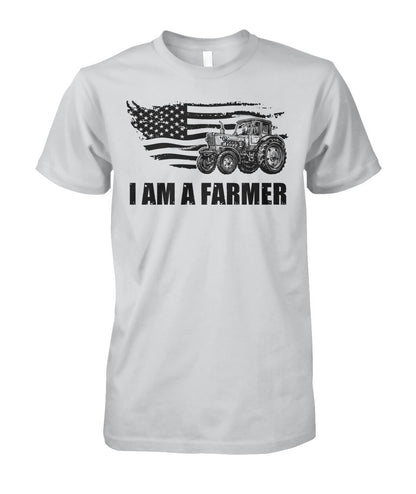 i am a farmer - unisex  t-shirt , Hoodies - Valentine - myfunfarm