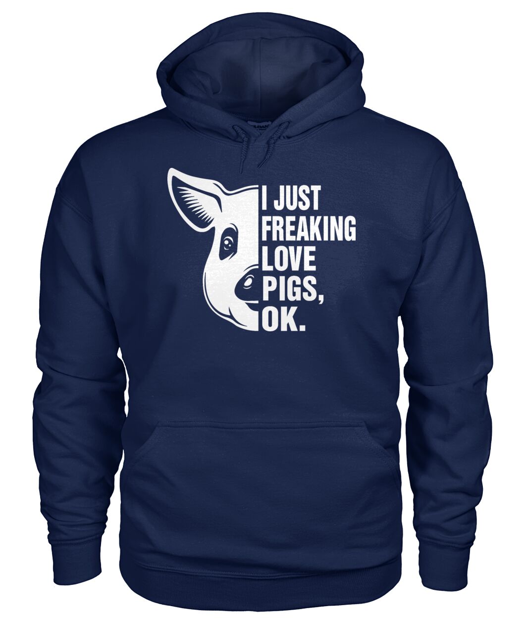 i just freaking love pig, ok - Men's and Women's t-shirt , Vneck, Hoodies - myfunfarm - clothing acceessories shoes for cow lovers, pig, horse, cat, sheep, dog, chicken, goat farmer