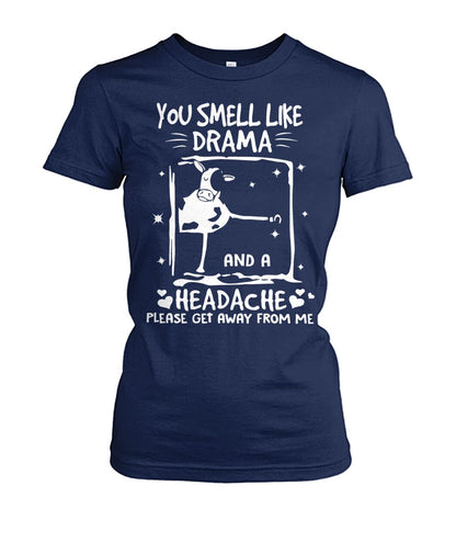 you smell like drama - unisex  t-shirt , Hoodies - myfunfarm